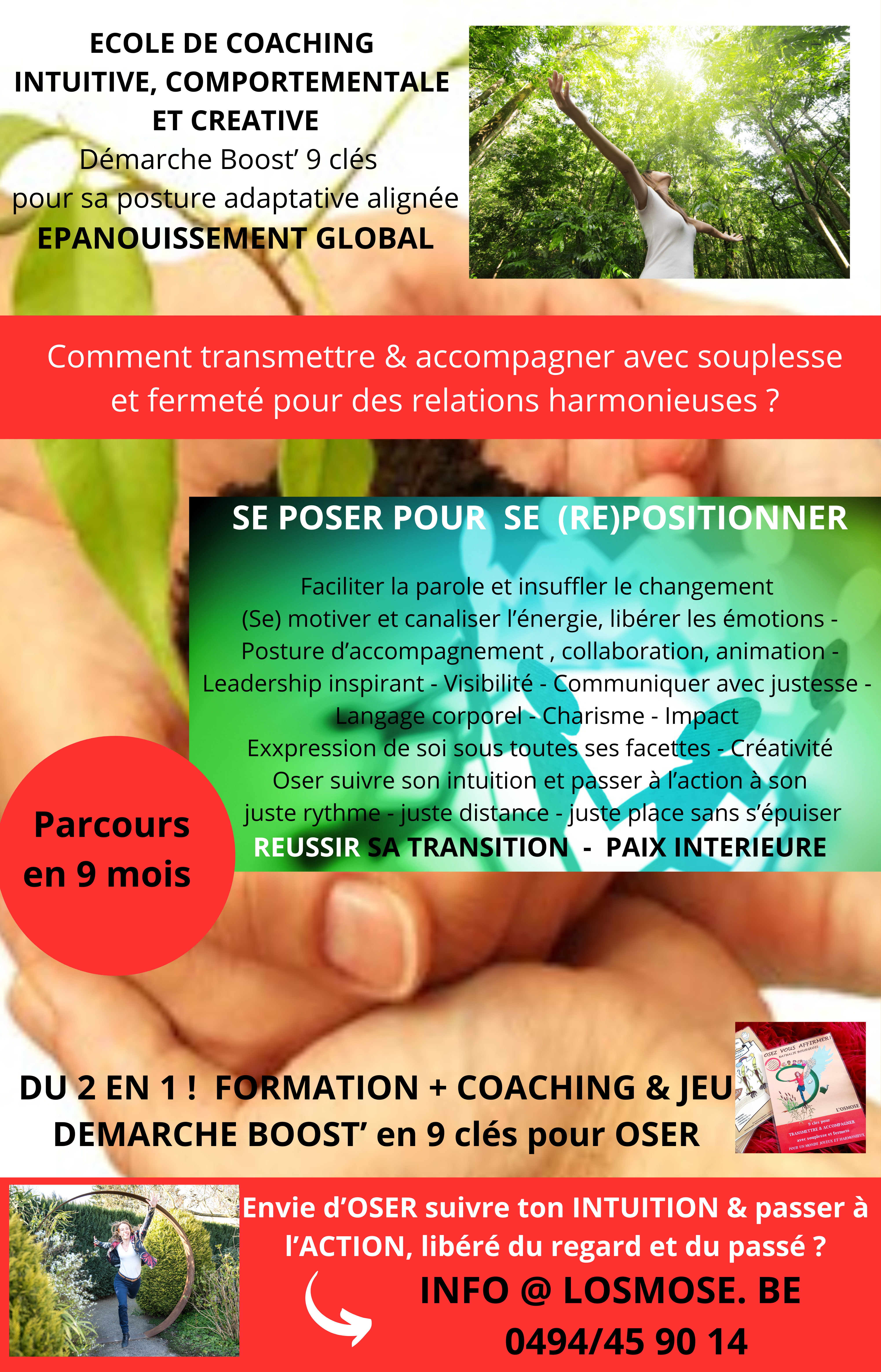 Flyer 9 mois oser ëtre soi n Bourgeois L osmose