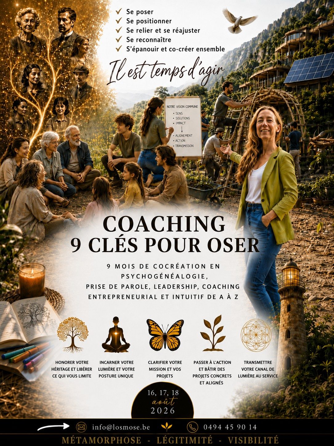 Ecole coaching holistique entreprenarial 9 clés pour oser N Bourgeois L Osmose Ecole coaching holistique entreprenarial 9 clés pour oser N Bourgeois L Osmose
