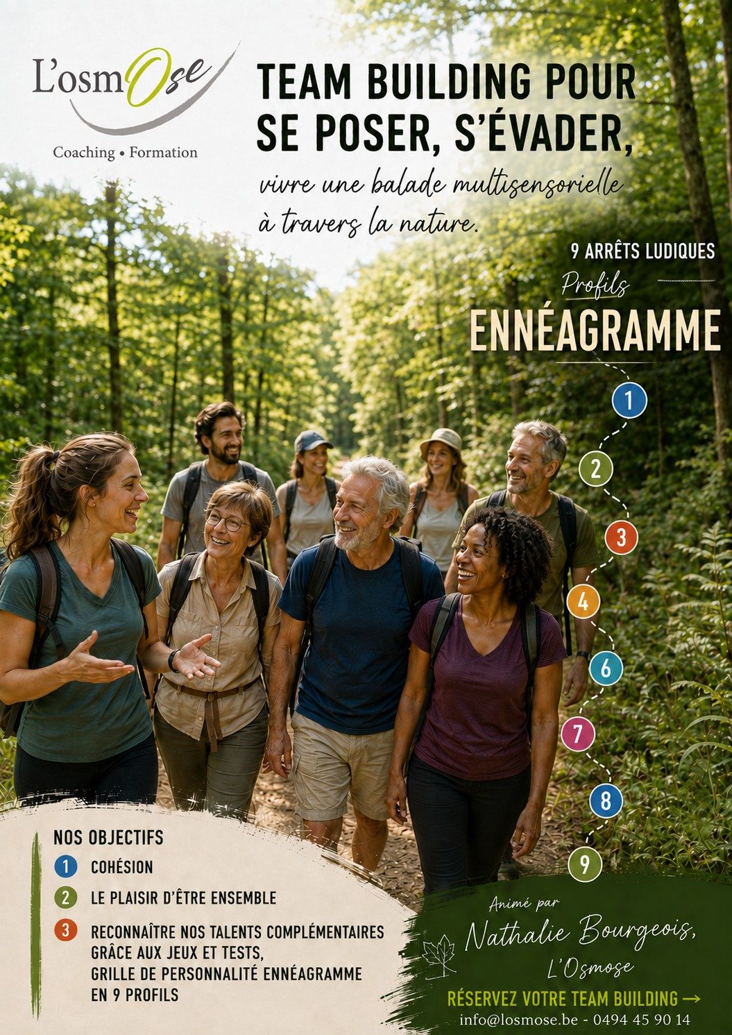 Teambuilding Se poser Plaisir 9 proflis Ennéagramme N Bourgeois L Osmose Teambuilding Se poser Plaisir 9 proflis Ennéagramme N Bourgeois L Osmose