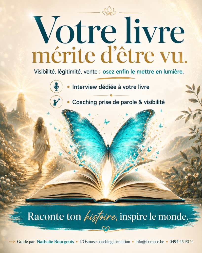 Ventes visibilité Ecrivains inspirants raconte ton histoire inspire le monde Flyer visibilité légtimité prise de parole en public Nathalie Bourgeois